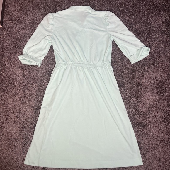 It's A Lehigh Mint Green Vintage Dress - Picture 9 of 13